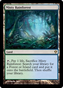 Misty Rainforest Zendikar